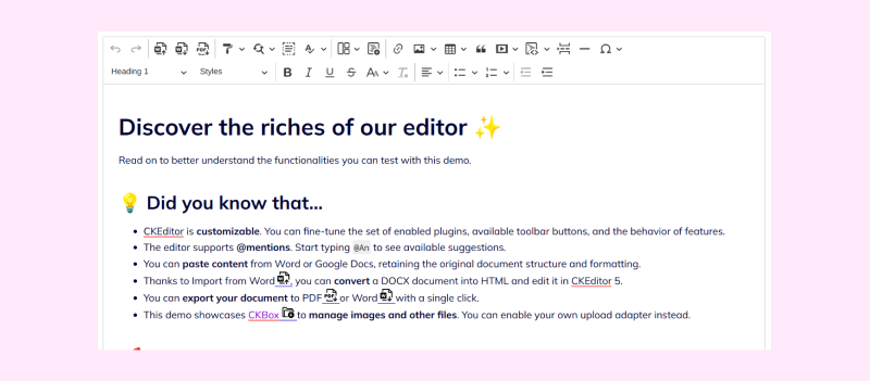 10 Best Rich Text Editors for React Projects in 2024