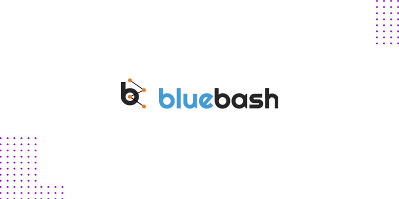 bluebash Indian IT Company vector image